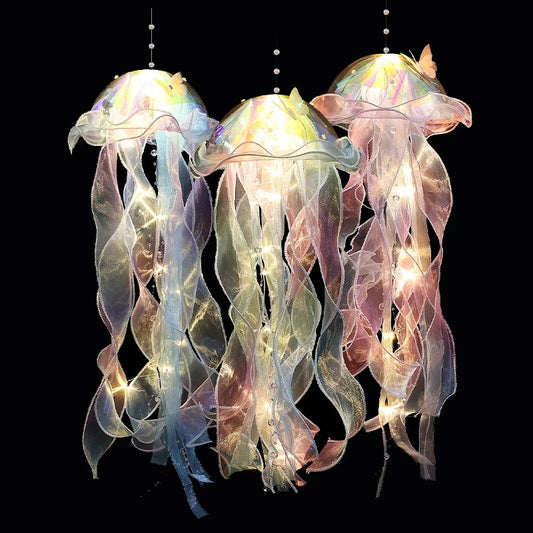Colorful Gradient Jellyfish LED Light