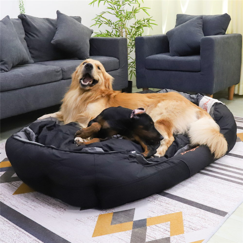 Waterproof Jumbo Orthopedic Sofa Dog Bed Pet Mat Kennel