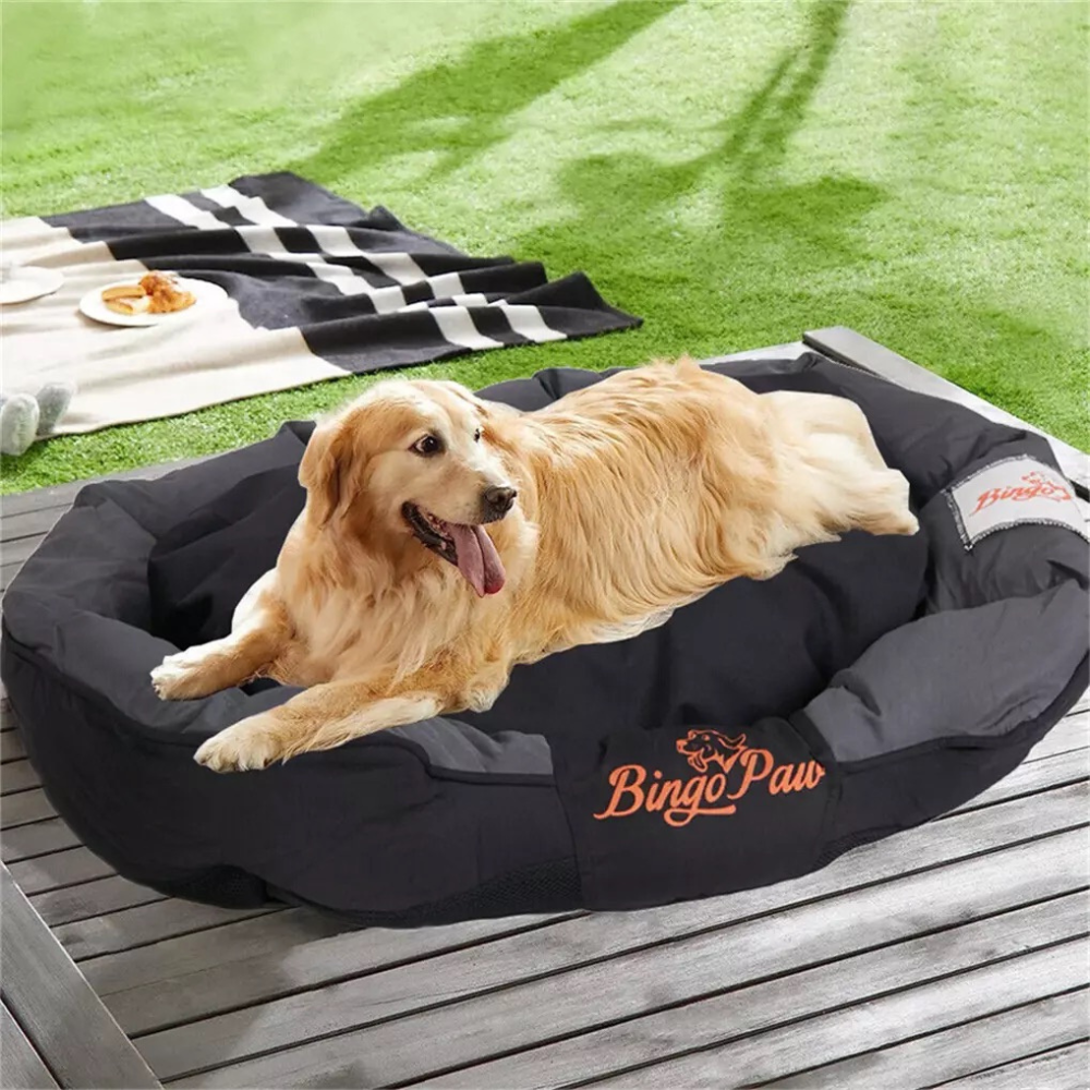 Waterproof Jumbo Orthopedic Sofa Dog Bed Pet Mat Kennel