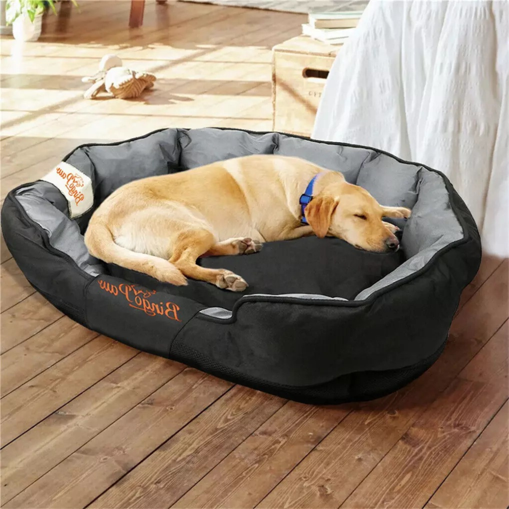 Waterproof Jumbo Orthopedic Sofa Dog Bed Pet Mat Kennel