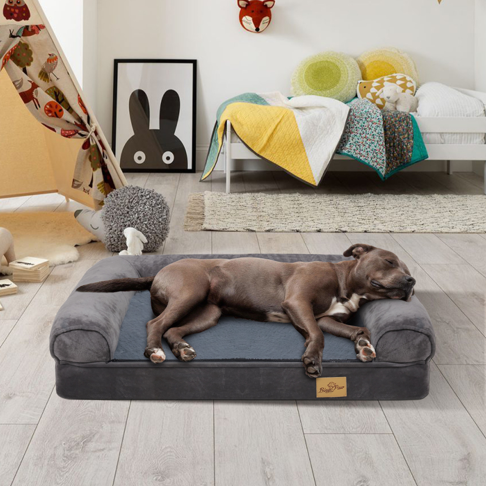Orthopedic Pet Mattress Couch Sleeping Bed Cushion with Removable Washable Cover