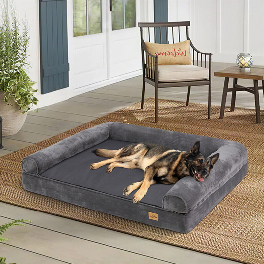 Orthopedic Pet Mattress Couch Sleeping Bed Cushion with Removable Washable Cover