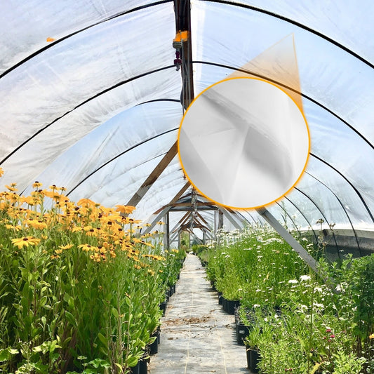 Greenhouse Film Cover Greenhouse Film UV Resistant Polyethylene Covering Garden Plants Flowers Agriculture