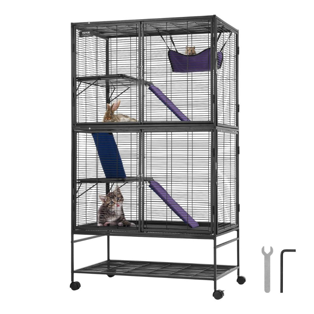 Ultimate 4-Tier Small Animal Cage for Ferrets