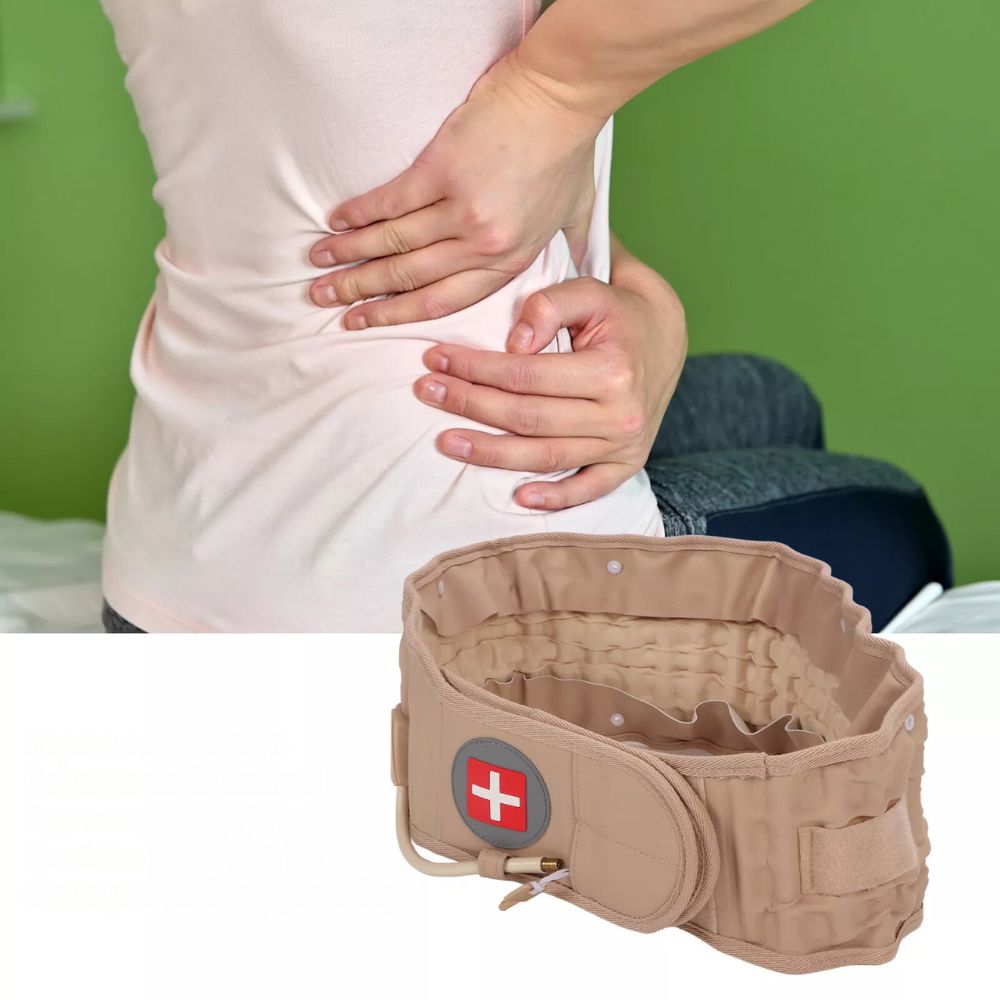 Premium Lumbar Traction Belt for Ultimate Back Pain Relief