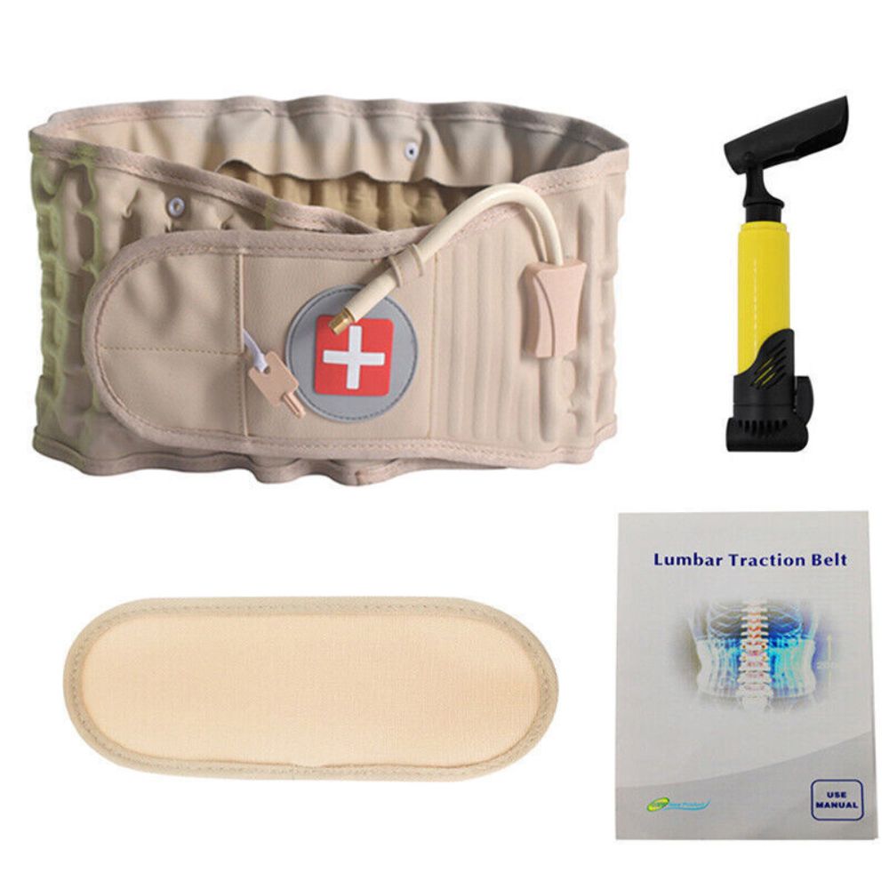 Premium Lumbar Traction Belt for Ultimate Back Pain Relief