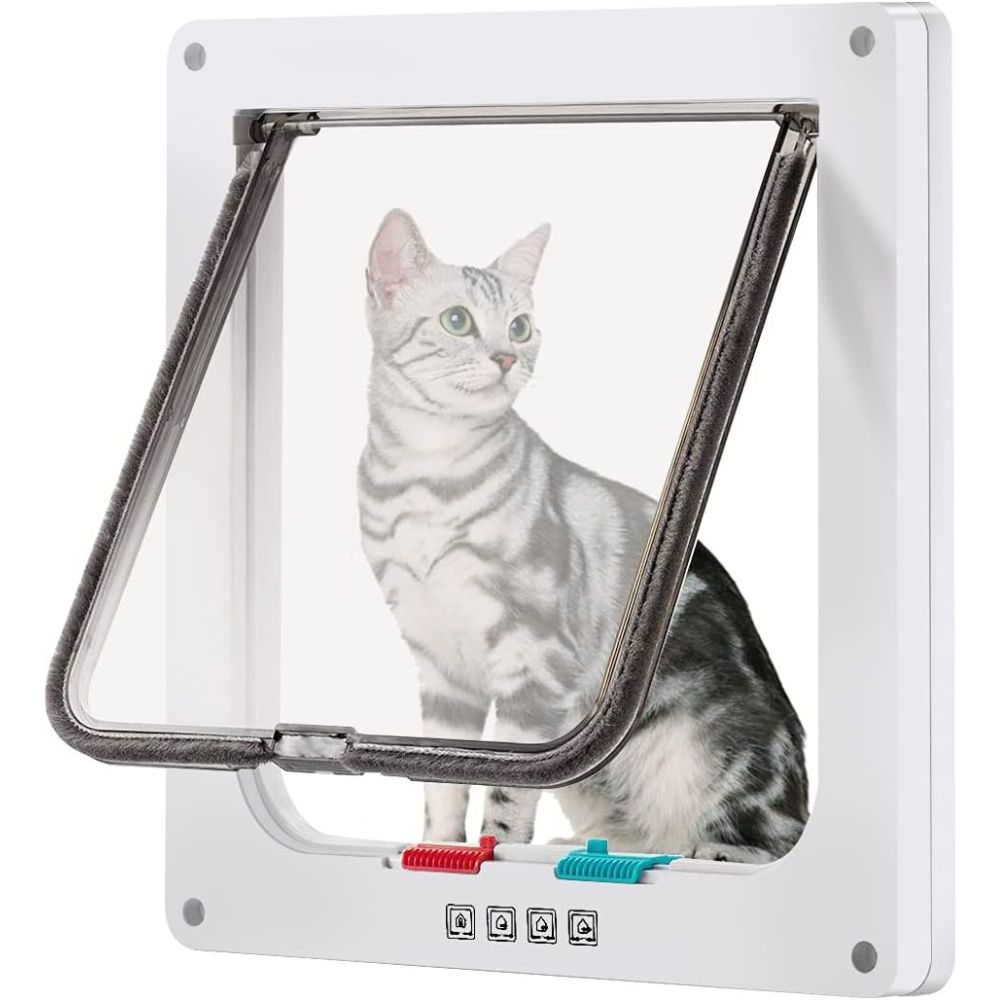 4 Way Lockable Pet Door for Cats and Dogs