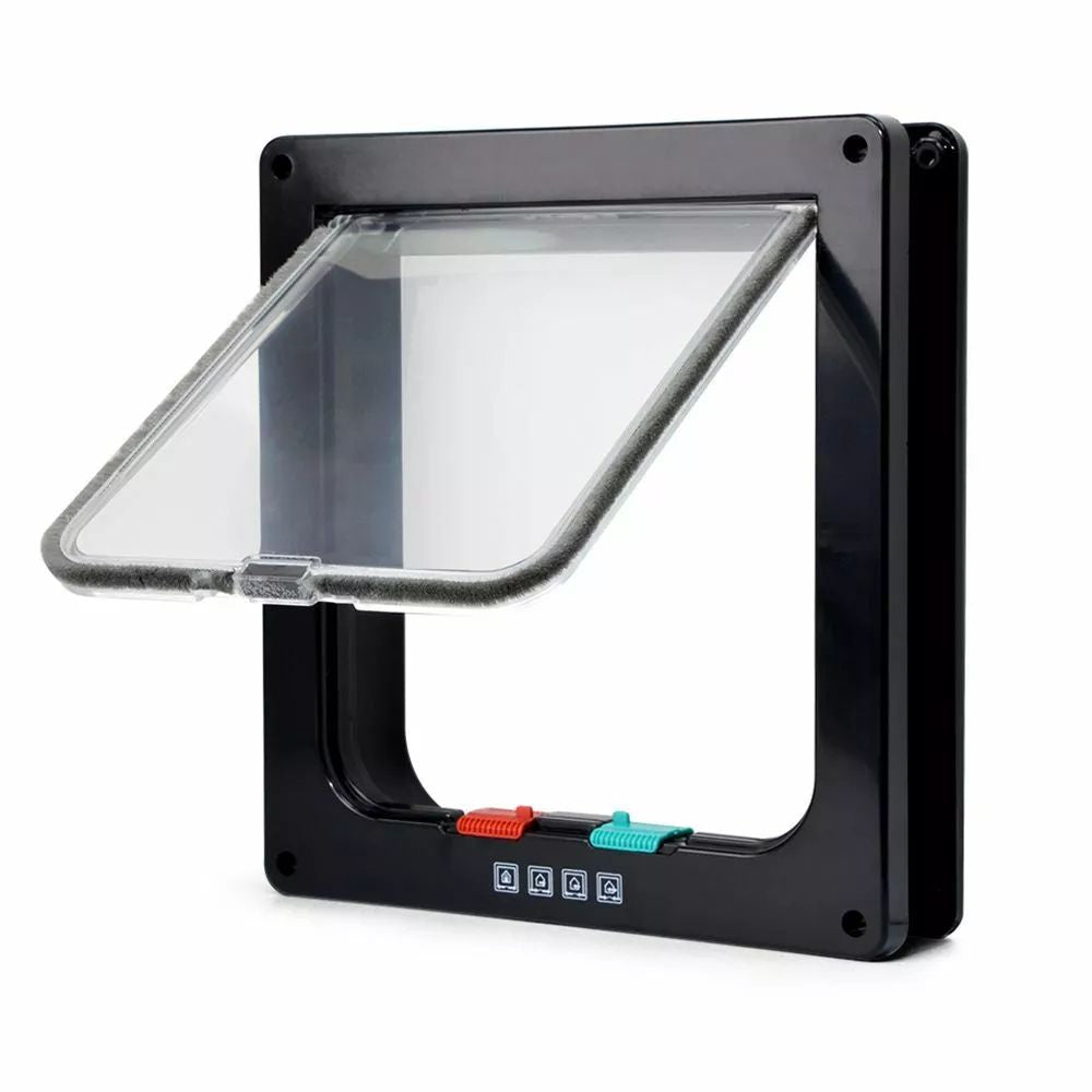 4 Way Lockable Pet Door for Cats and Dogs