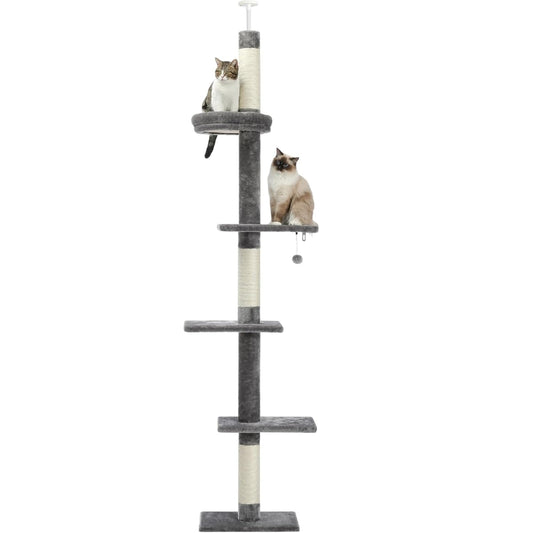 Cat Tree Condo Scratching Post Floor to Ceiling