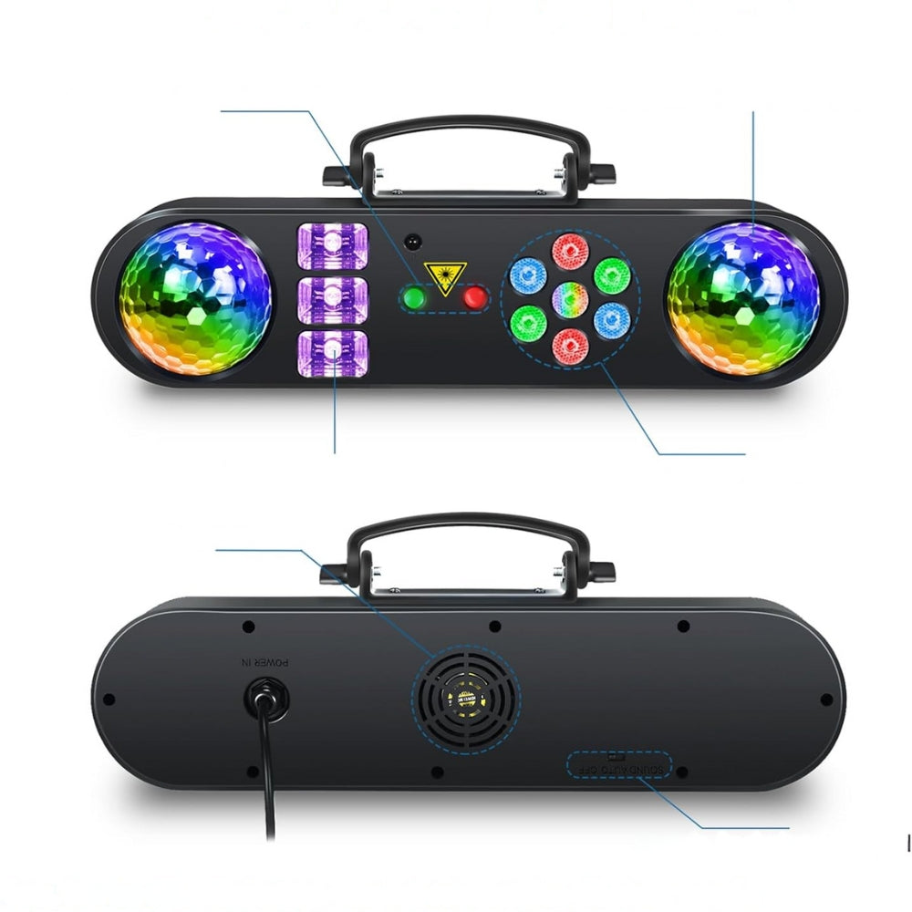 5-in-1 Bracket Effect Light Mobile Stage Lighting System