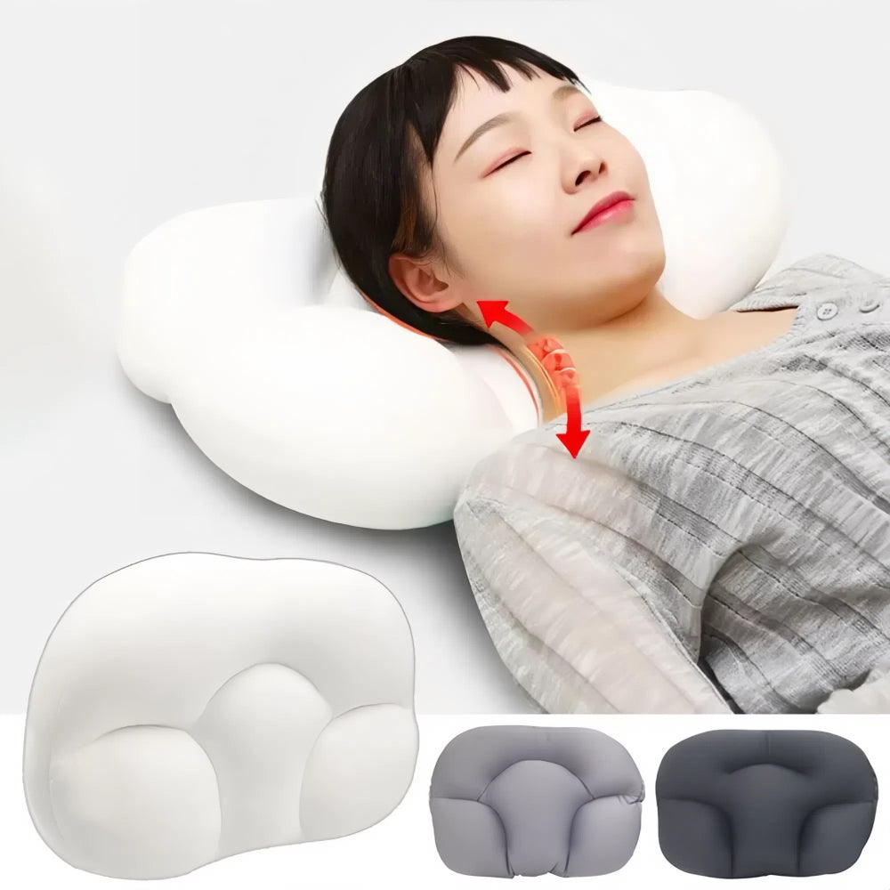 3D Ergonomic Egg Shaped Memory Foam Pillow