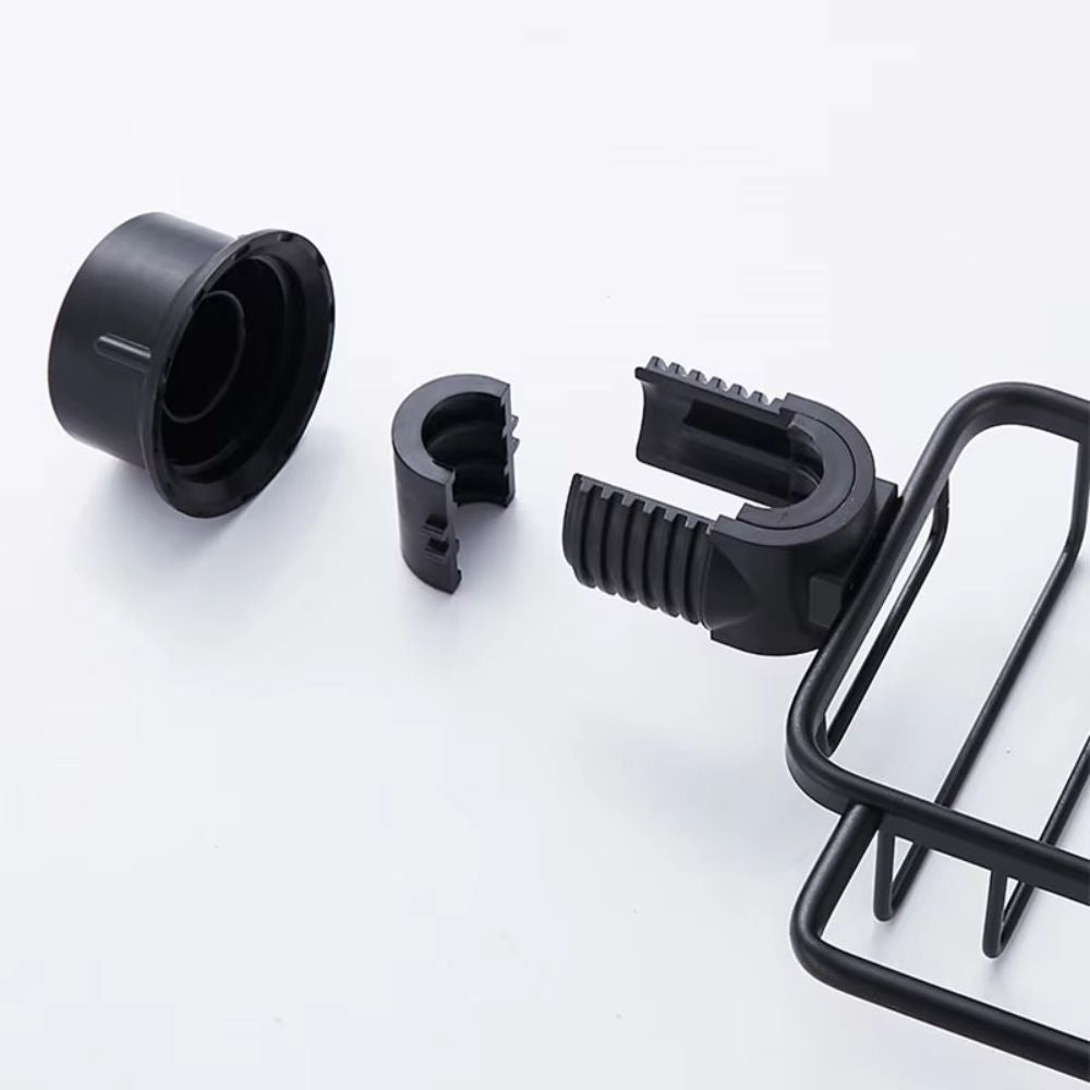 Adjustable Aluminum Shower Rack for Organized Bathroom Storage