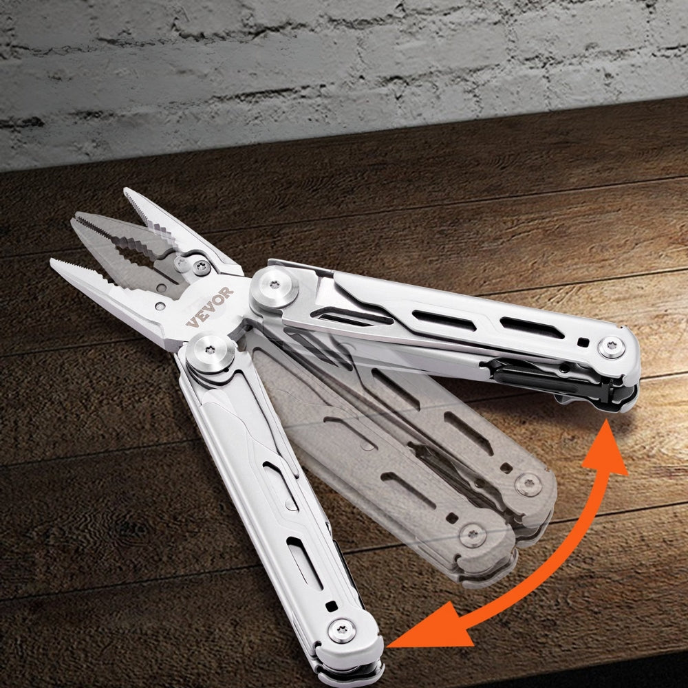 Multitool Pliers Multi Tool Pliers Cutters Knife Scissors Ruler Screwdrivers Wood Saw