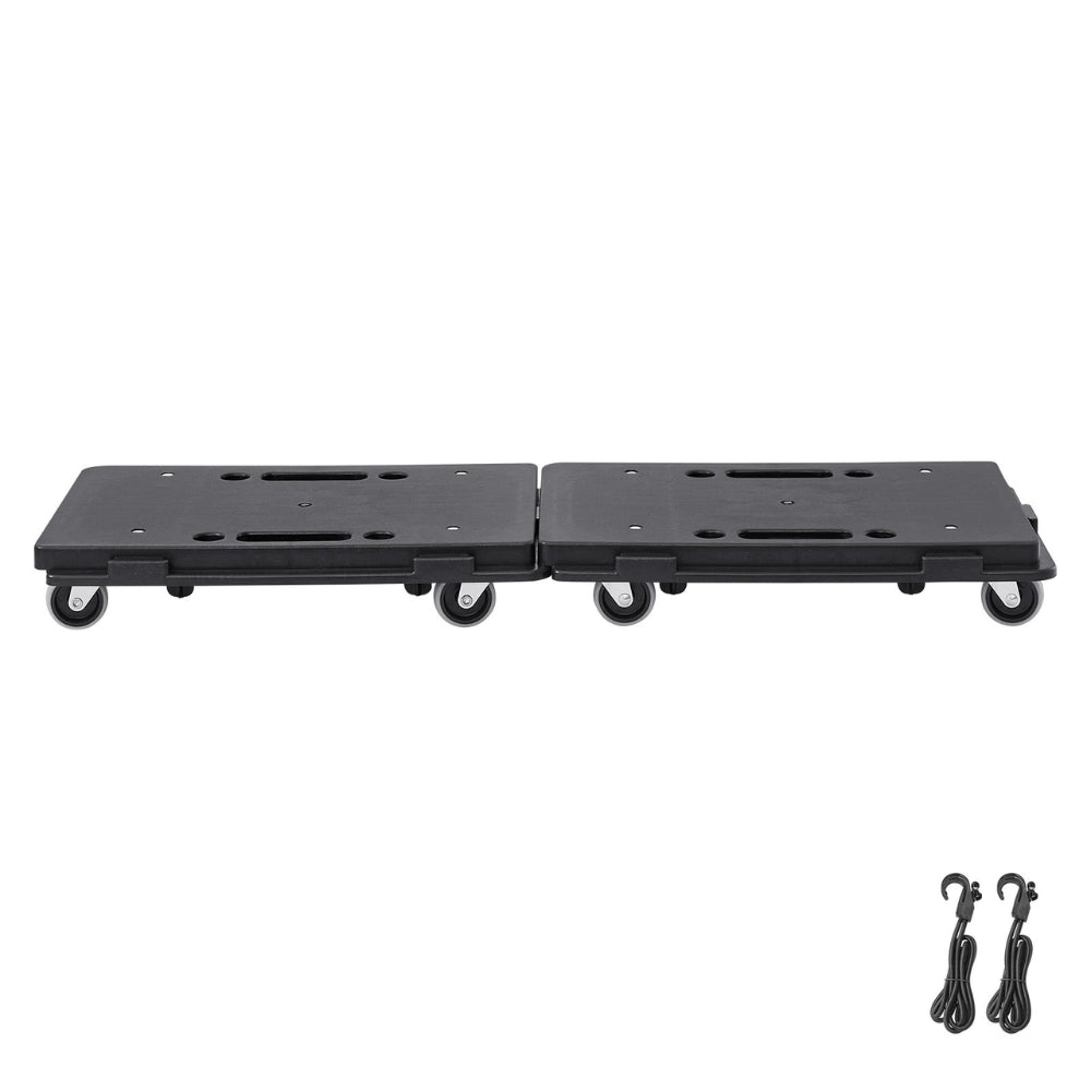 Furniture Mover Pallet Trolley 500 lbs Each Count with 4 Wheels Small Flat Dolly Cart for Industrial Machinery
