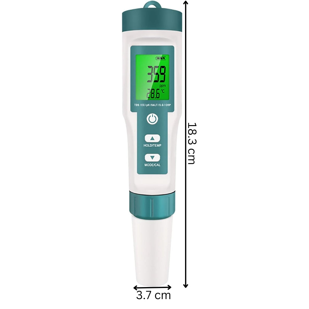 7 In 1 PH Meter Water Quality Tester Water Quality Monitor Tester Pen