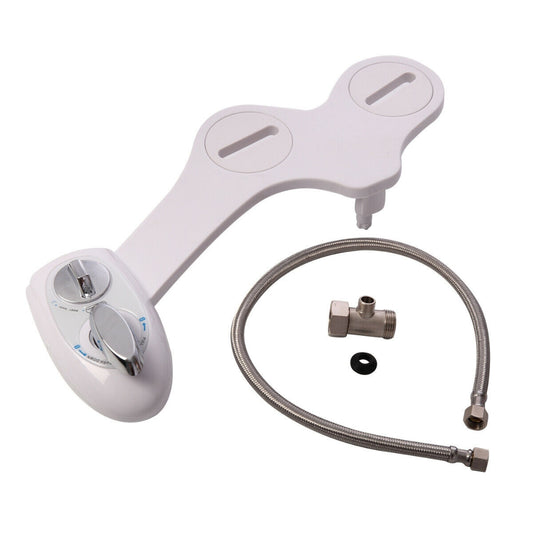 Toilet Bidet Seat Attachment Spray Hygiene Water Wash Clean Sanitation Bathroom