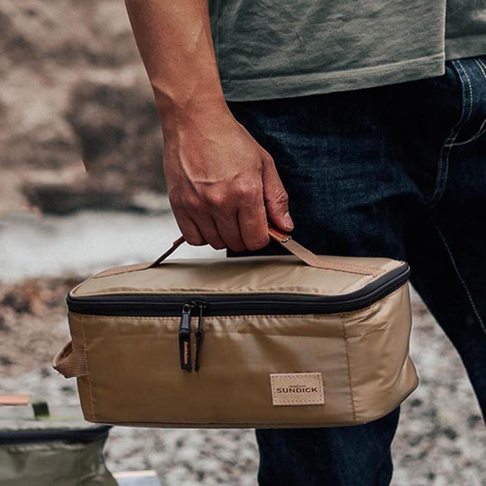 Outdoor Picnic Tableware Cups and Utensils Storage Bag