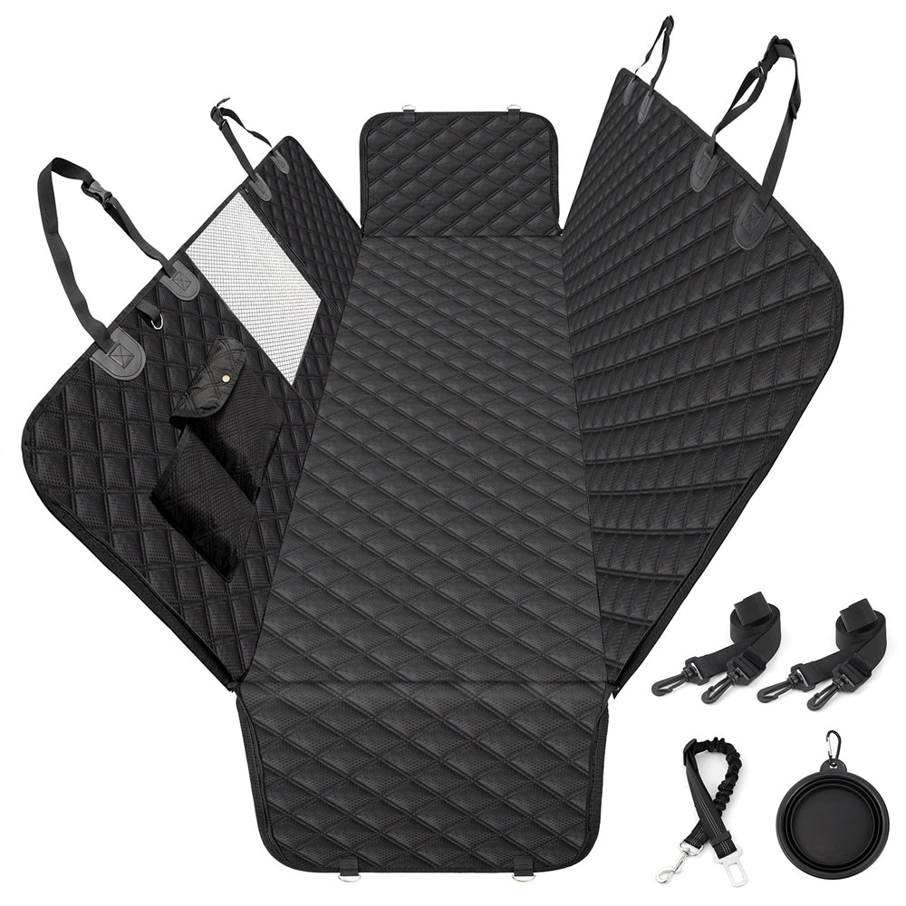 PETSWOL Waterproof Dog Seat Cover For Back Seat