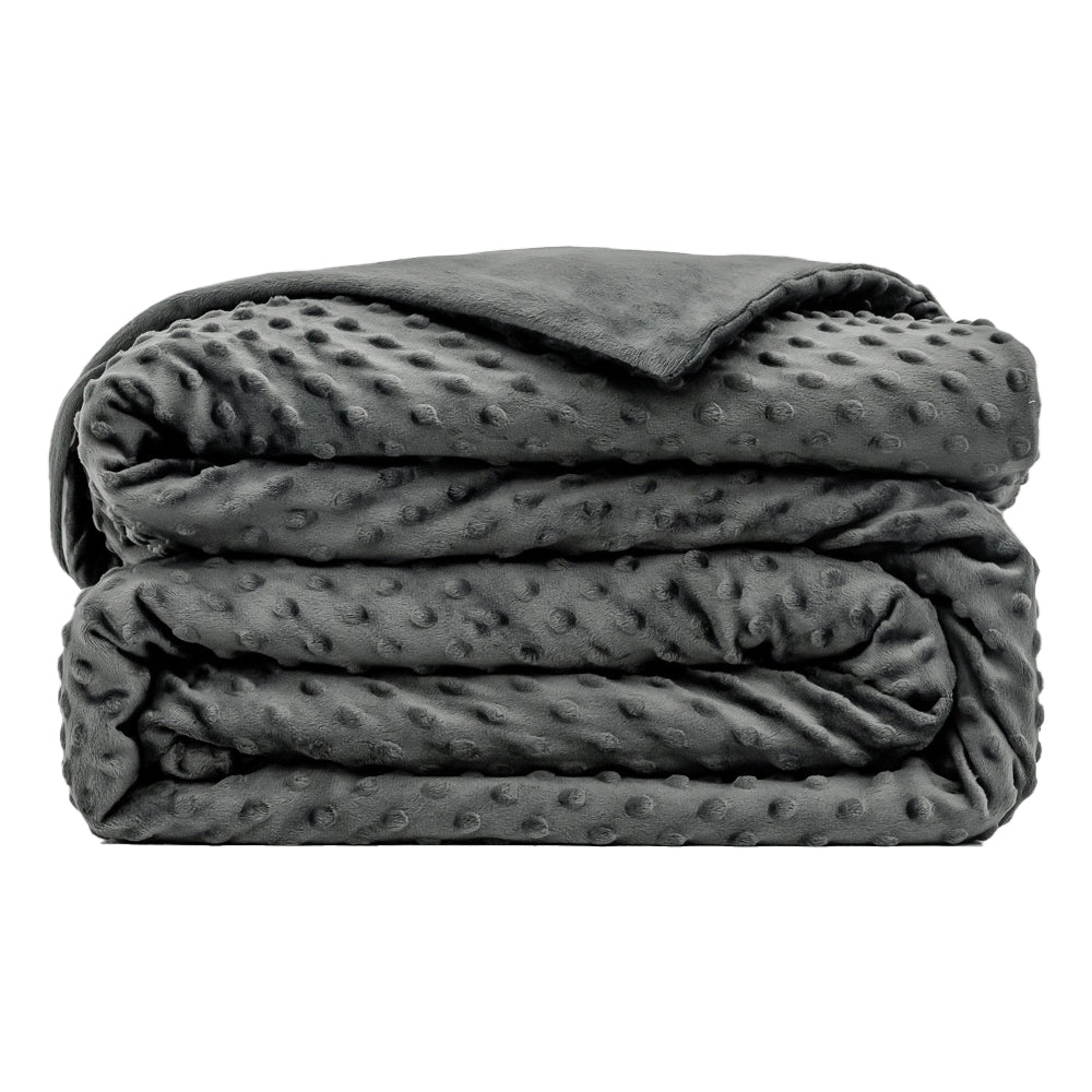 COMFEYA Soft and Comfortable Weighted Blanket Duvet Cover - Gray
