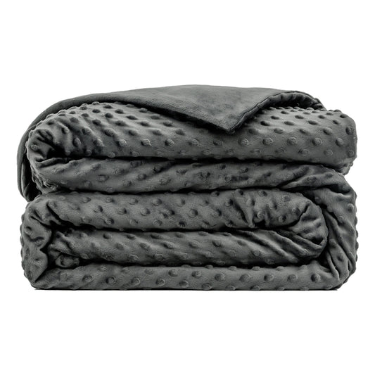 COMFEYA Soft and Comfortable Weighted Blanket Duvet Cover - Gray