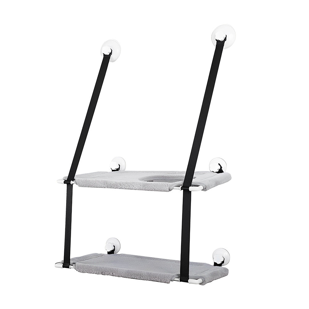 PETSWOL 2 Layer Cat Window Perch Cat Hammock