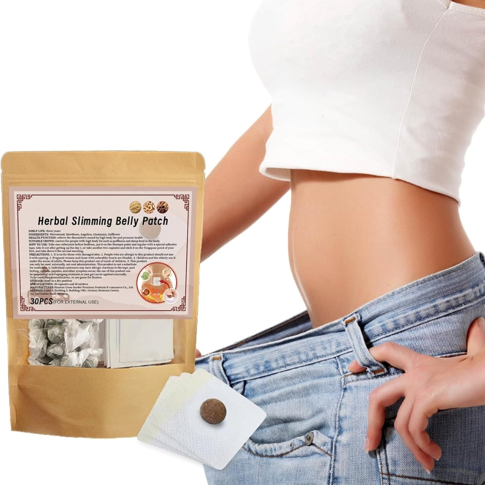 Lazy Belly Button Sticker for Thigh Muscles and Skin Belly Slimming