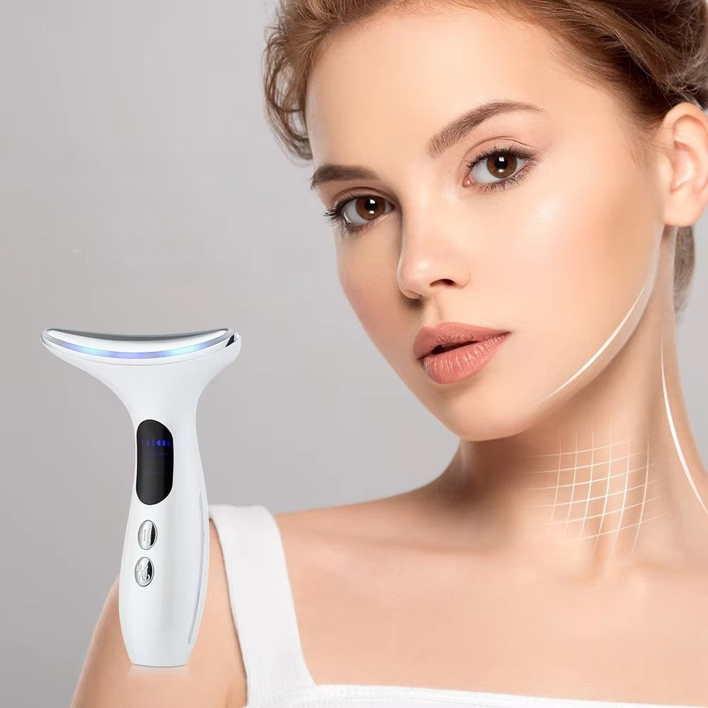 Neck and Face LED Photon Therapy Skin Tightening Anti-Wrinkle Device