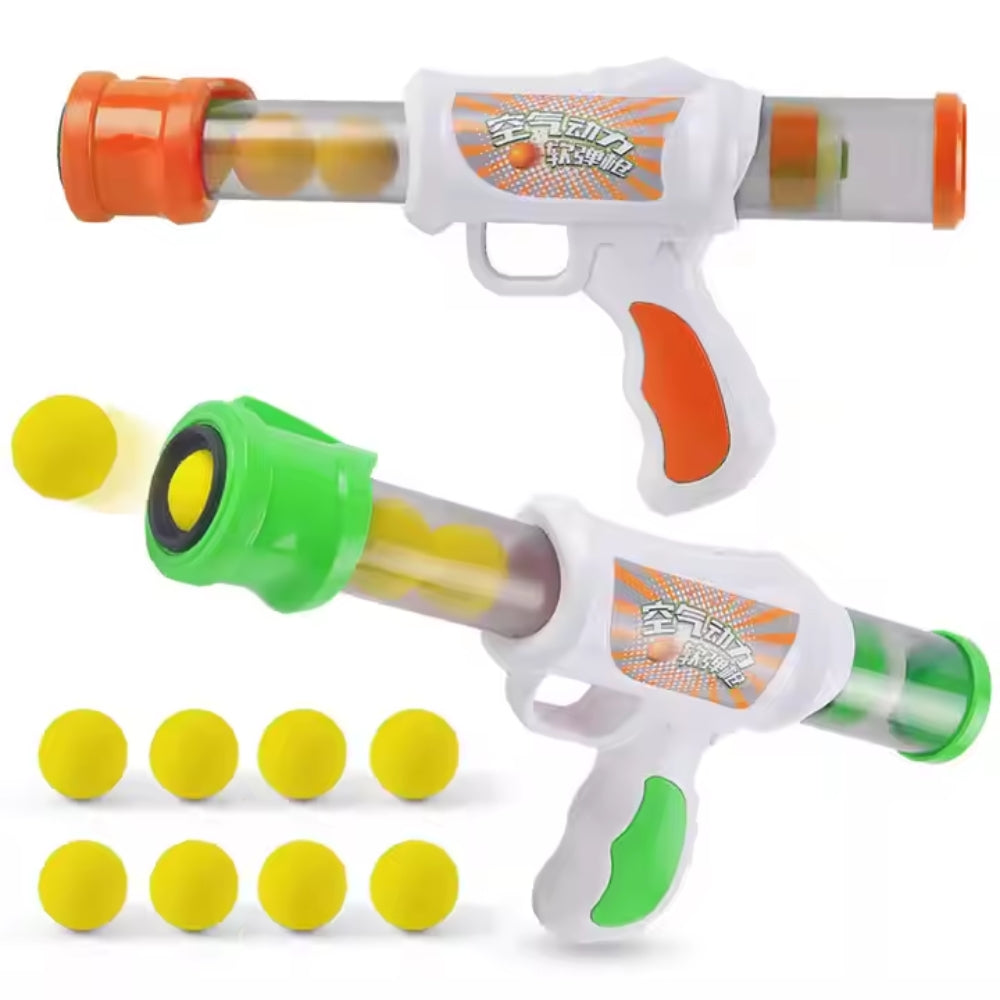 Interactive Cat Toy Shooter with Plush Ball for Training and Play