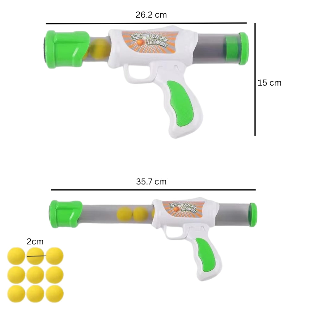 Interactive Cat Toy Shooter with Plush Ball for Training and Play