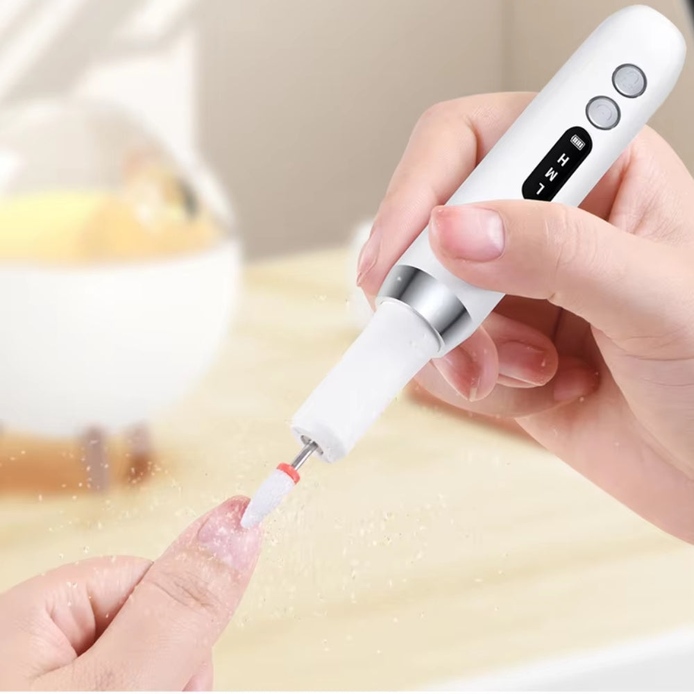Electric Nail Polisher Drill for Manicure and Dead Skin Removal