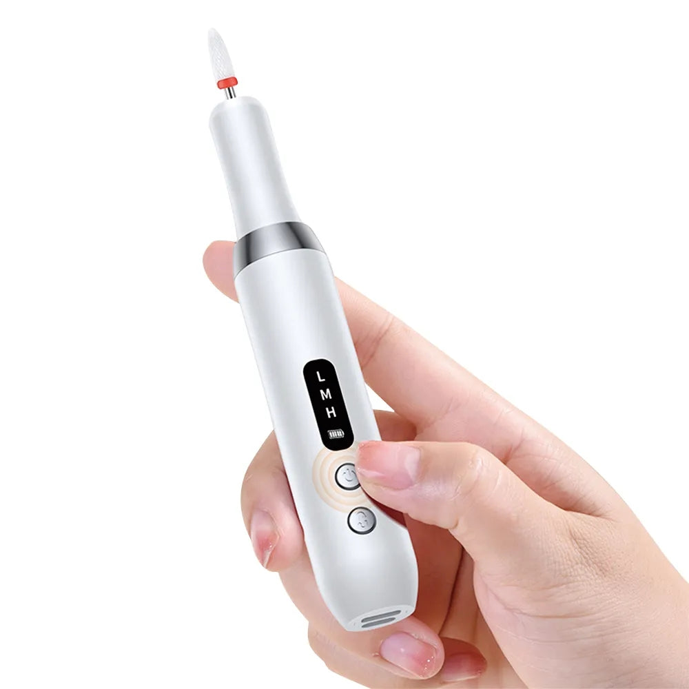 Electric Nail Polisher Drill for Manicure and Dead Skin Removal