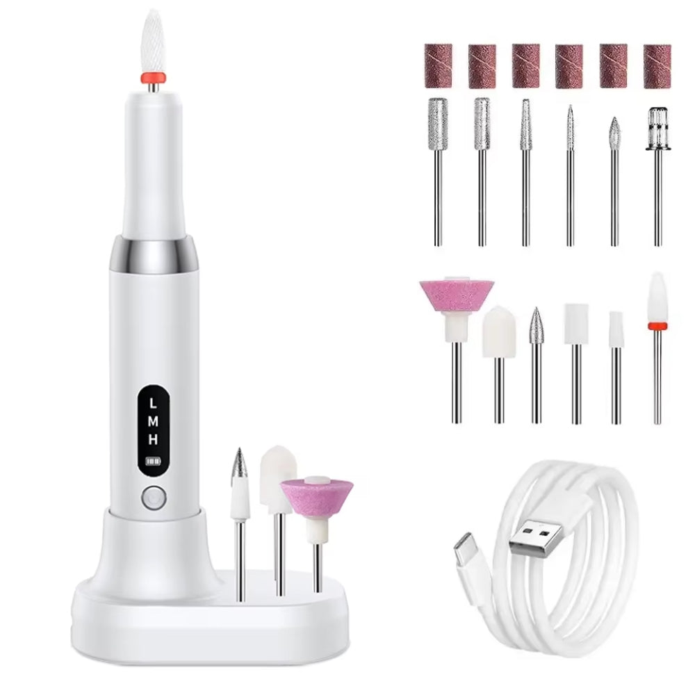 Electric Nail Polisher Drill for Manicure and Dead Skin Removal