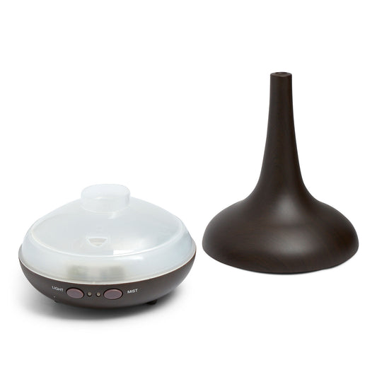 Milano Decor Ultrasonic Aroma Diffuser - Dark Wood Grain Color-1927503843319484418