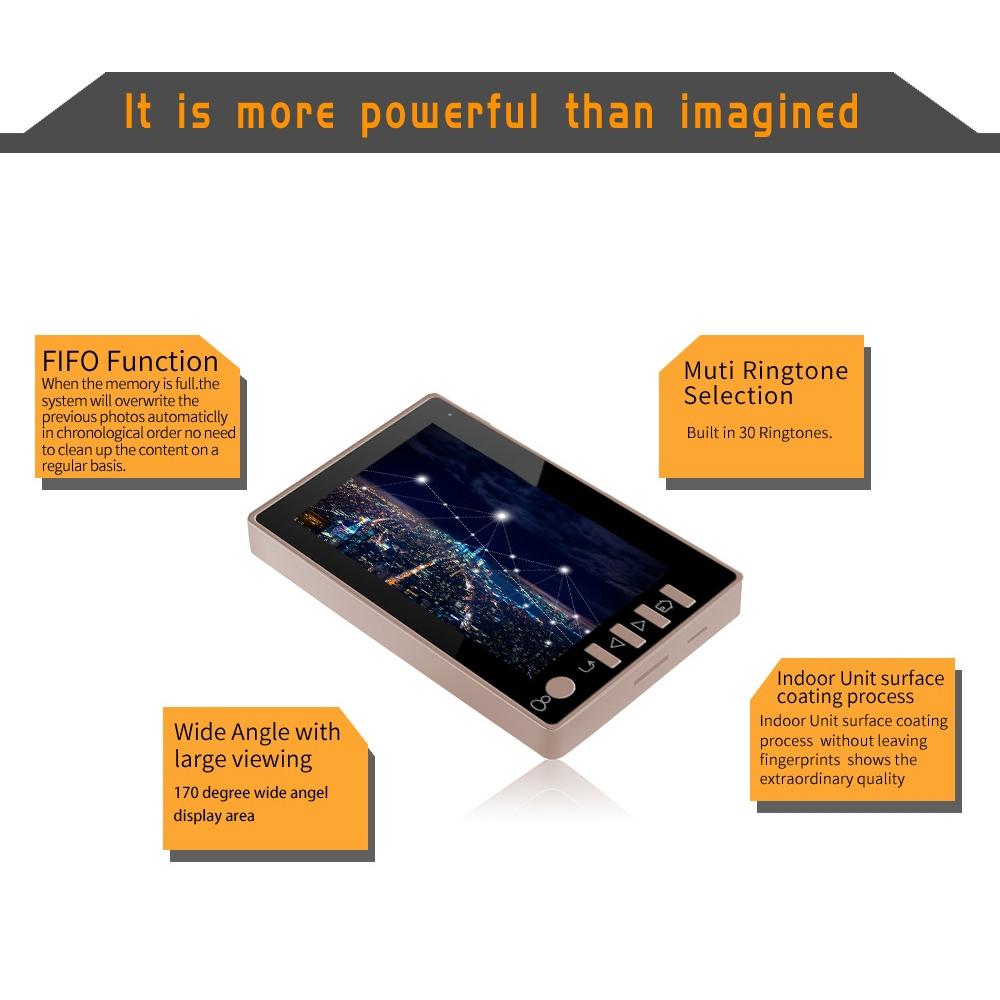 4.5 Screen Security Camera With Night Vision & Motion Detection - Tf Card Support-1915197779823693832