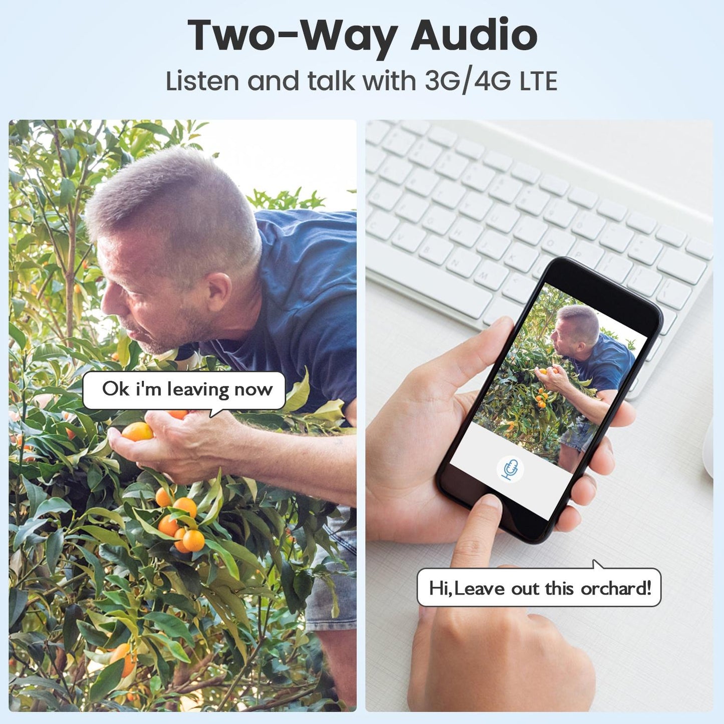 Solar-Powered Wifi Camera 1080P Hd Motion Detection Night Vision 2-Way Audio Tf Card-1915197415804243977