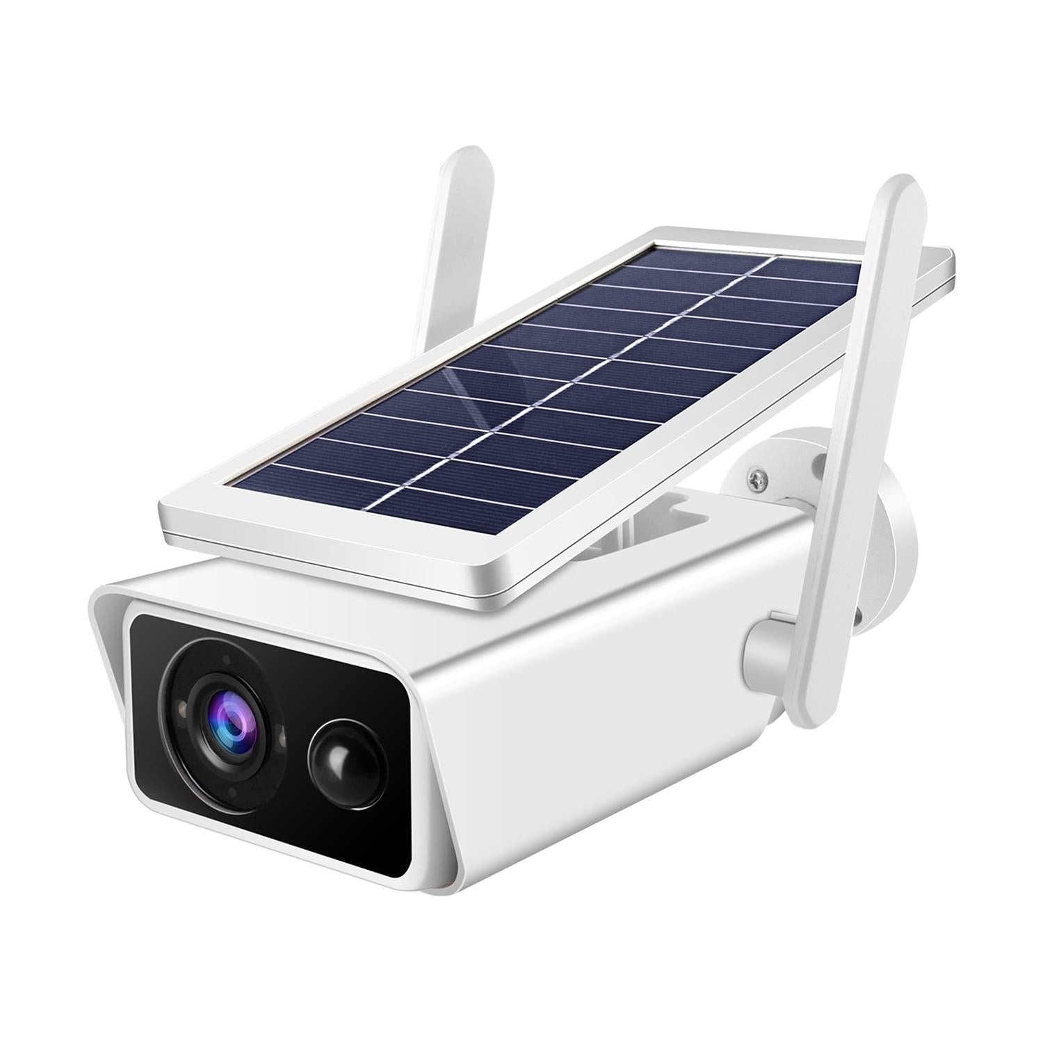 Solar-Powered 1080P Wifi Security Camera With Night Vision And Two-Way Audio-1915197859951677440