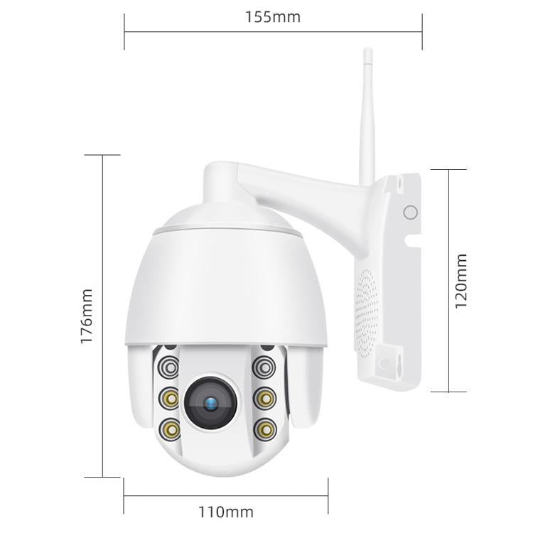 360 Degree Panoramic Hd Wifi Camera With Motion Detection & Two-Way Voice-1915196611911356417