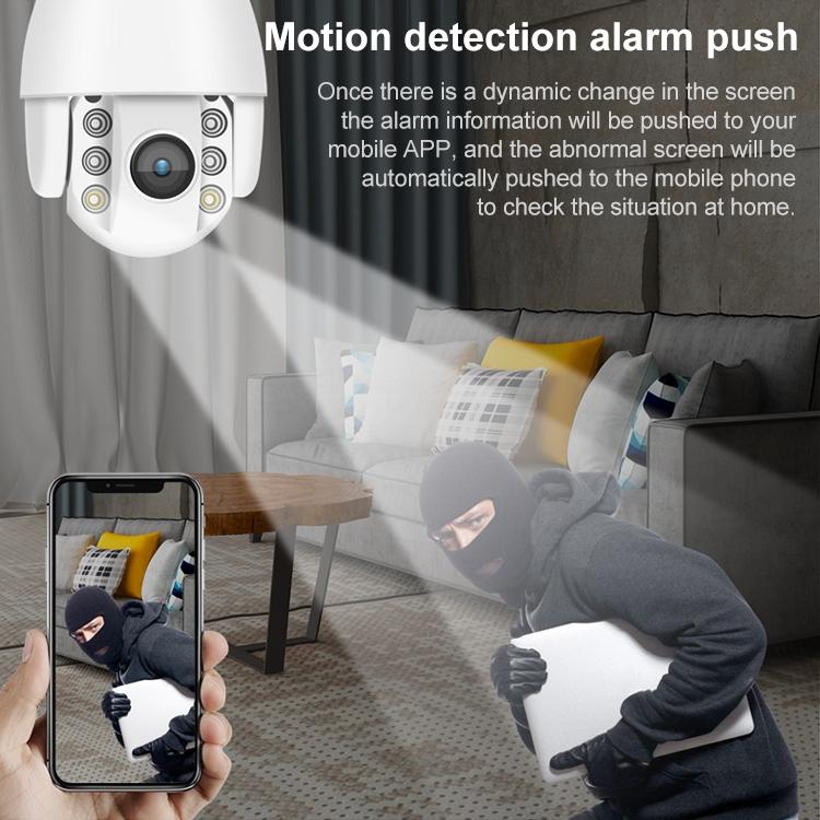 360 Degree Panoramic Hd Wifi Camera With Motion Detection & Two-Way Voice-1915196611911356419