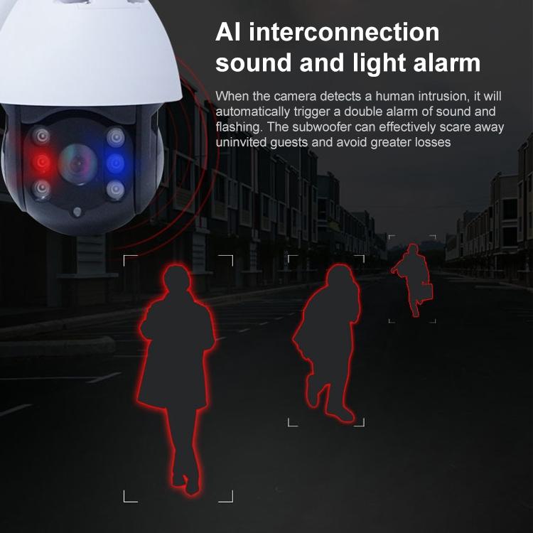 Waterproof Wifi Smart Camera - 1080P Motion Detection Two-Way Voice Tf Card-1915196616365707271