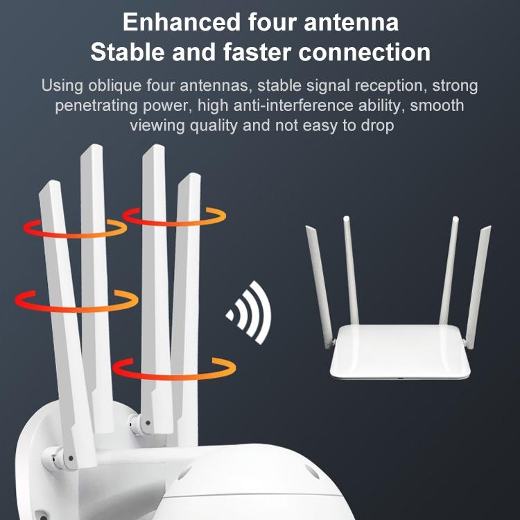 Outdoor Dome Camera With 1080P Hd Wifi Night Vision Two-Way Voice And Motion Detection-1915196611110244360