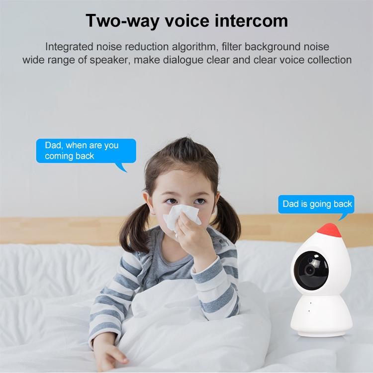 Wireless Hd Camera With Motion Detection & Night Vision - 2Mp Micro Sd Card-1915196613891067910