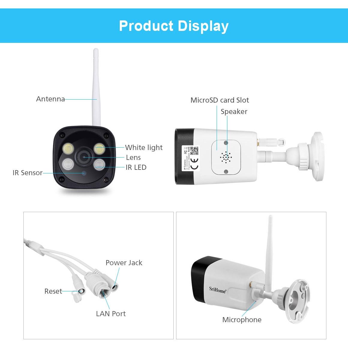 1296P Hd Ip Camera With 3.0Mp Two-Way Audio Motion & Humanoid Detection Full-Colour Night Vision Tf Card Support-1915196615883362309