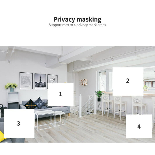 Ai Ip Camera With 3.0Mp 1296P Hd Two-Way Talk Auto Tracking Humanoid Detection Night Vision Tf Card Support-1915196618240561154