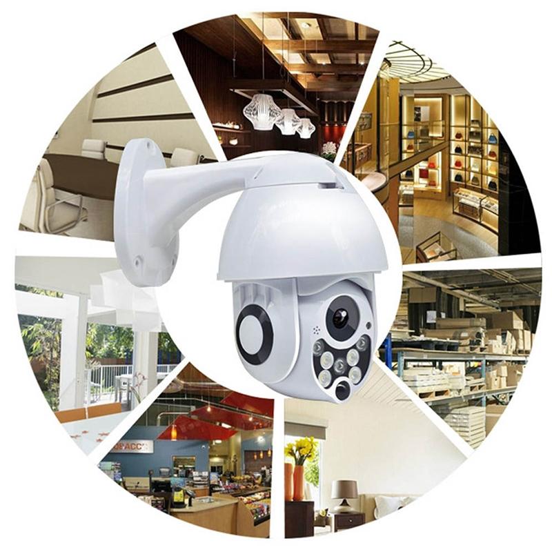 Outdoor Hd Ptz Camera With Night Vision & Motion Detection - Waterproof-1915196610799865862