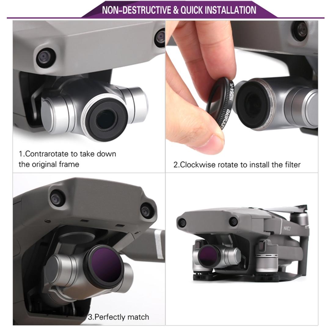 Nd Lens Filter Set For Dji Mavic 2 Zoom - 2-64 Pl-1915197064267042824