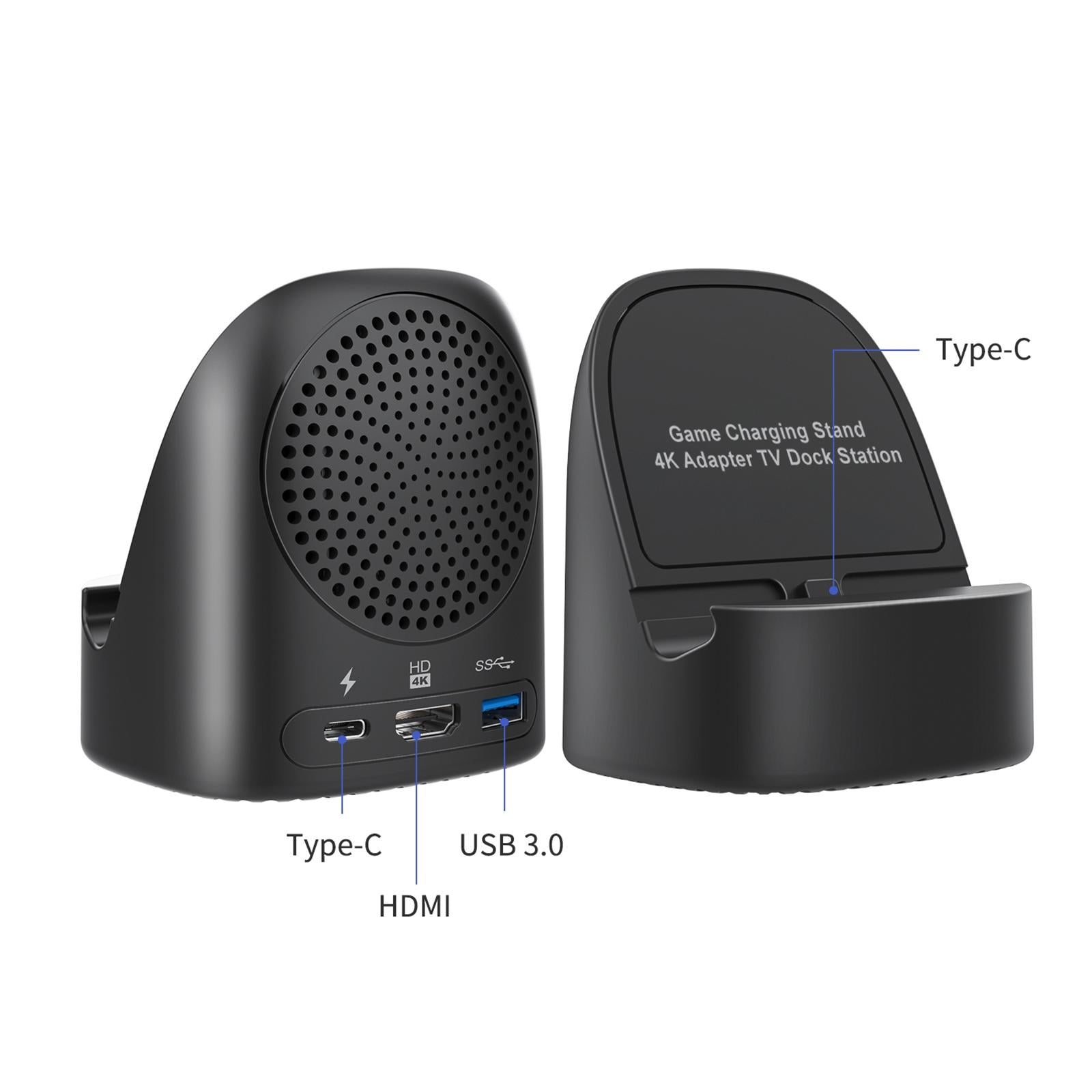 4K Tv Dock With Game Charging And Adapter-1915197921909936132