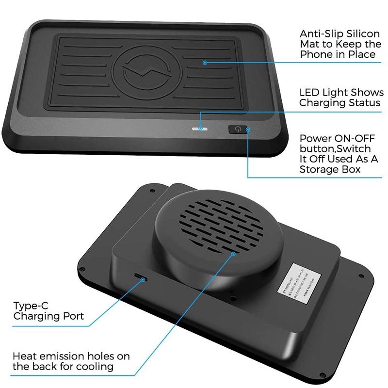 10W Wireless Charger For Land Rover Discovery Sport 2015-2019-1915197580904632324