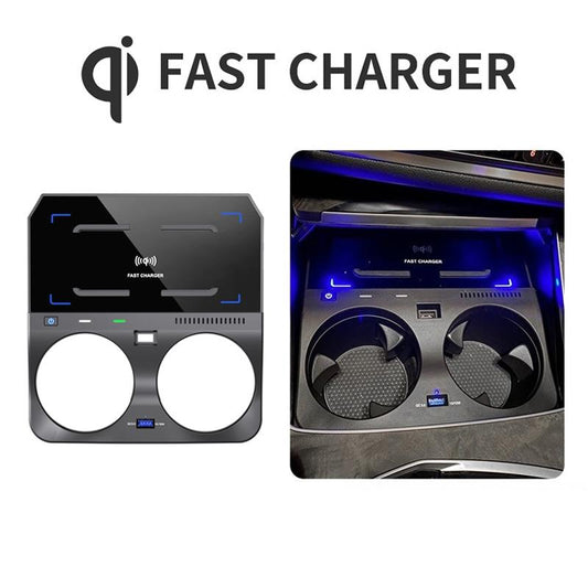 10W Wireless Charger For Bmw X6 2020-2022 - Qi Standard Quick Charging-1915197592824844290