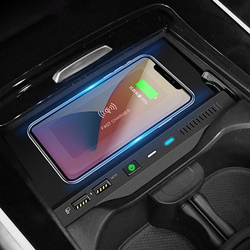 10W Wireless Charger For Mercedes-Benz A Class 2019-2022 - Qi Standard Quick Charging-1915197004787617798