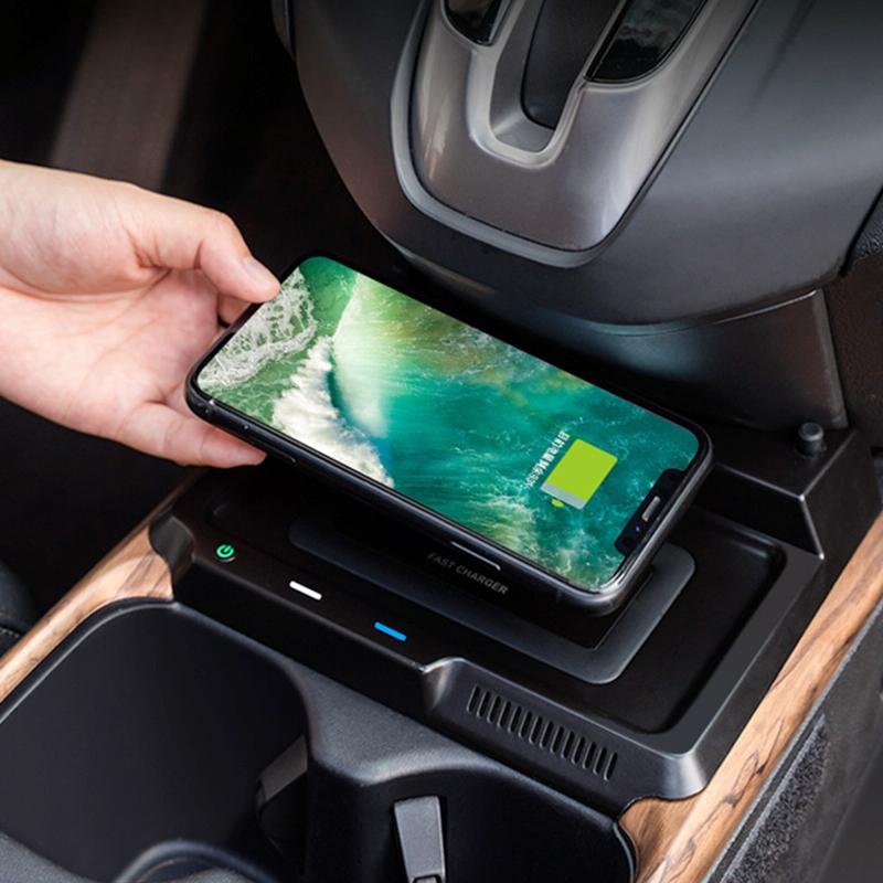 Wireless Charger For Honda Cr-V 2017-2019 - 10W Qi Standard Quick Charge-1915197417591017478